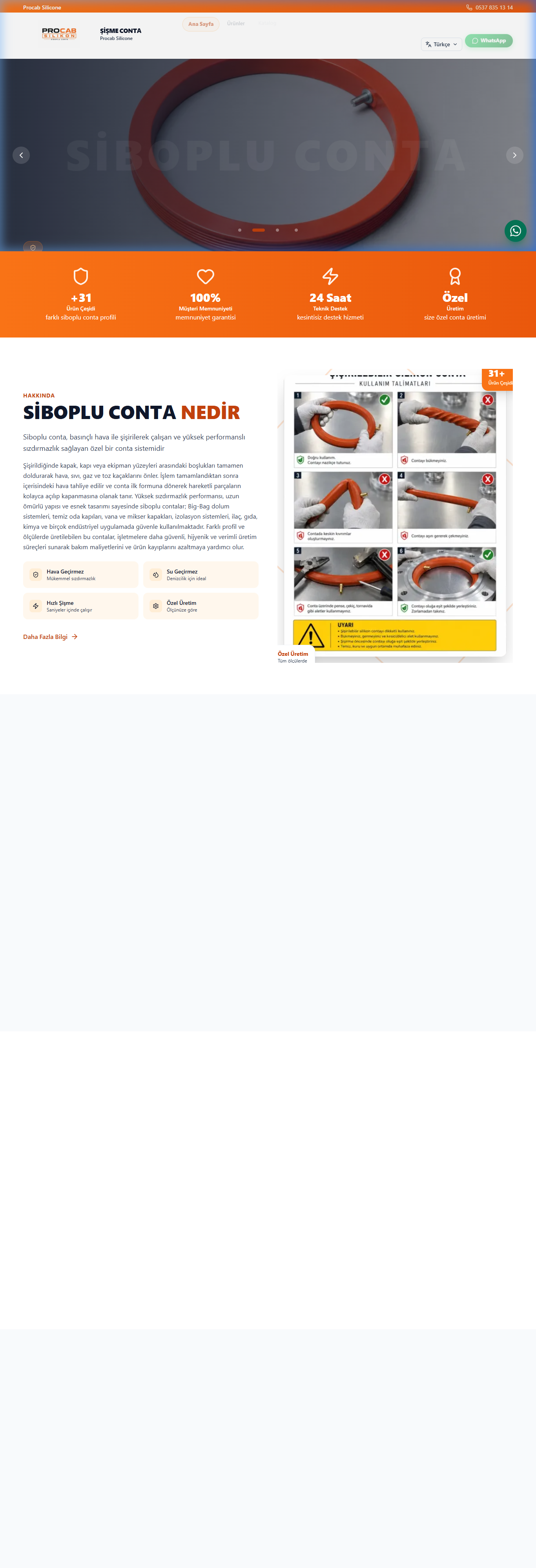 Sisme Conta Web Sitesi